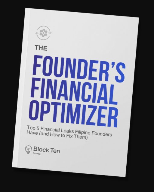The Founder's Financial Optimizer guide cover