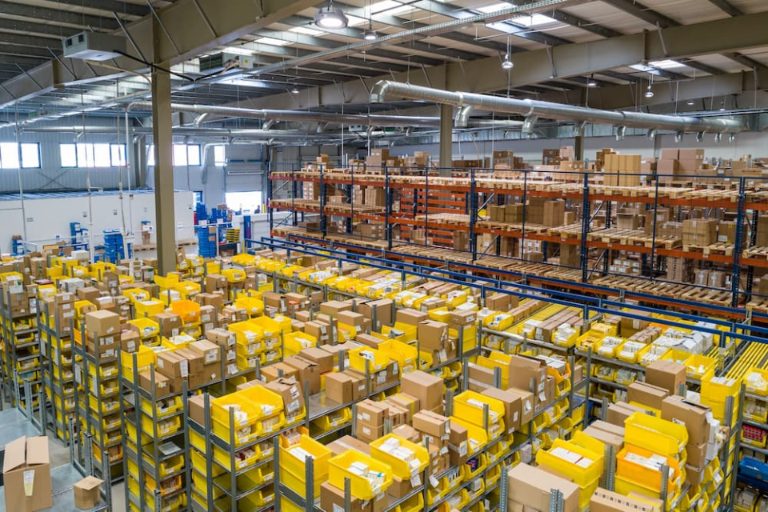 A warehouse fitted with pallet racking